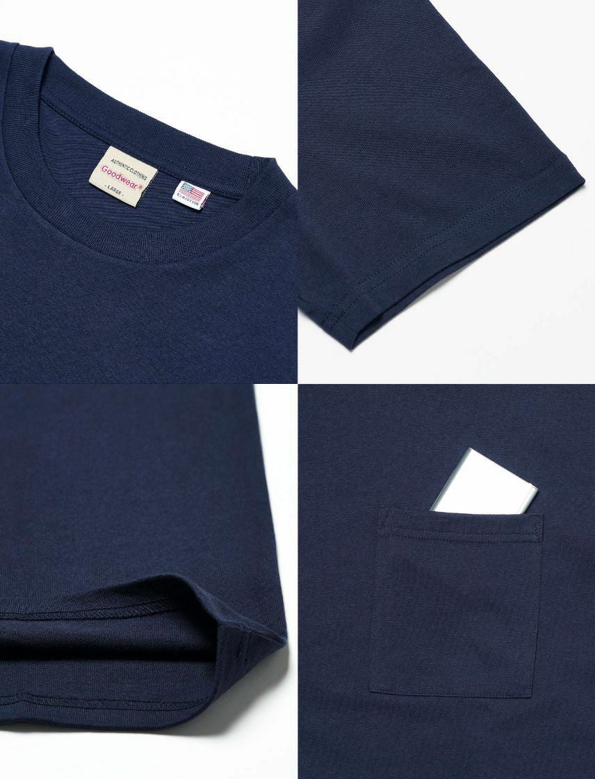 Goodwear】USAコットン SUPER BIG ポケット Tシャツ | ユナイテッド