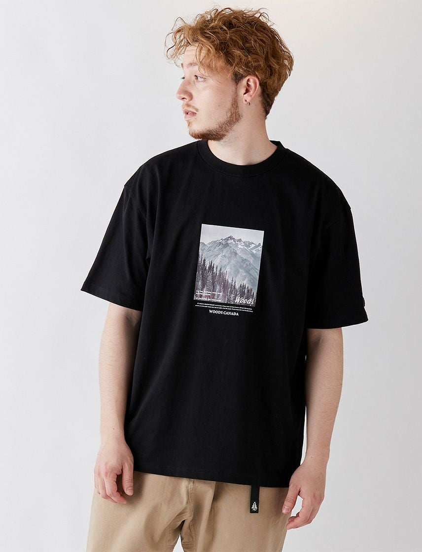 WOODS】転写プリント Tシャツ | ユナイテッドジャパン