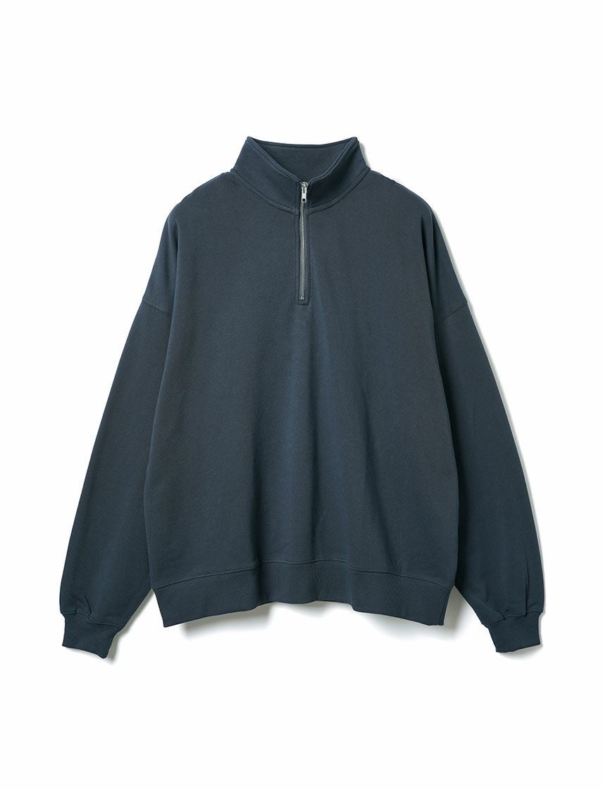 Goodwear】USAコットン SUPER BIG ハーフジップ トレーナー