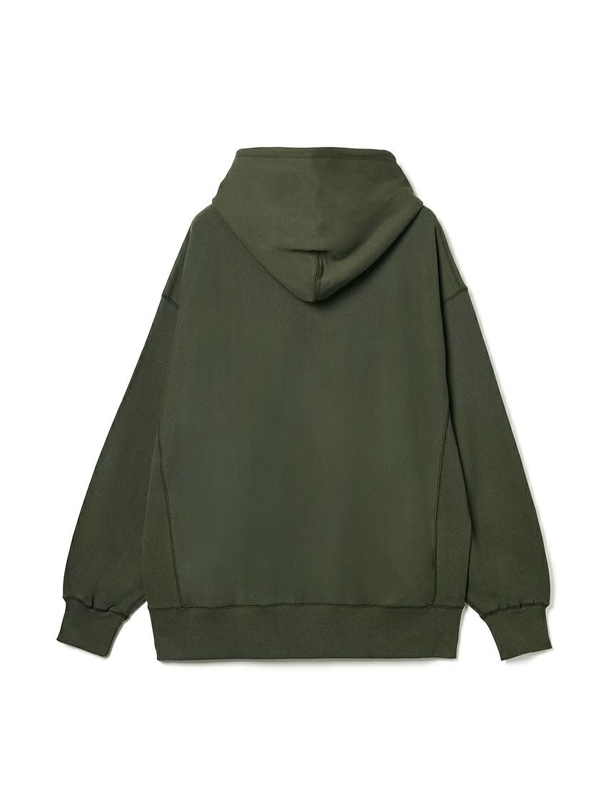 Goodwear】USAコットン オーバーサイズ ジップアップ パーカー