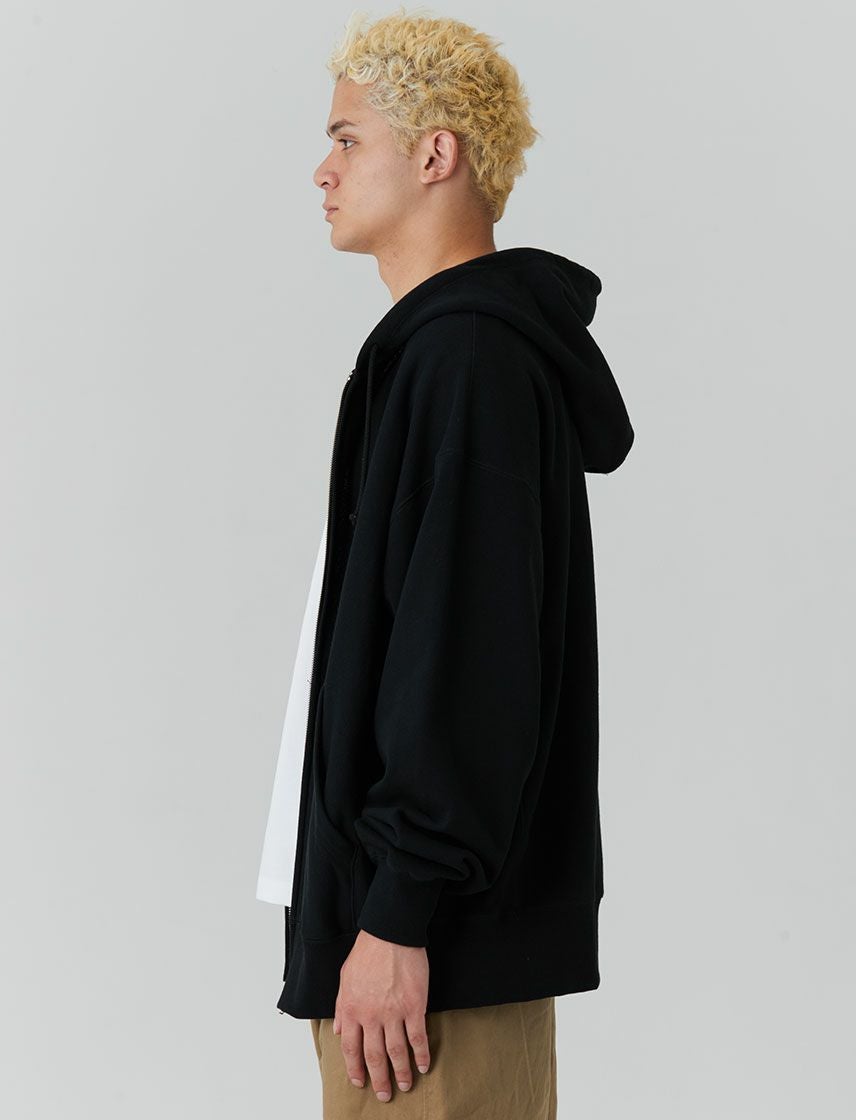 Goodwear】USAコットン オーバーサイズ ジップアップ パーカー