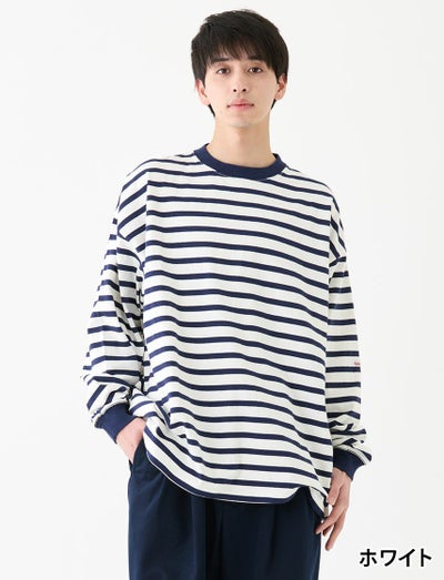 Goodwear】USAコットン BIG ボーダー Tシャツ | ユナイテッドジャパン