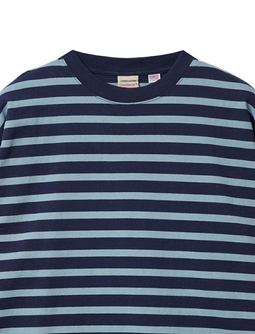 Goodwear】USAコットン SUPER BIG ボーダー ロンT | ユナイテッドジャパン