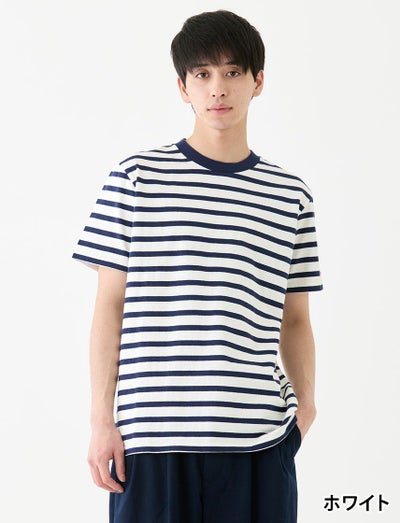 Goodwear】USAコットン BIG ボーダー Tシャツ | ユナイテッドジャパン