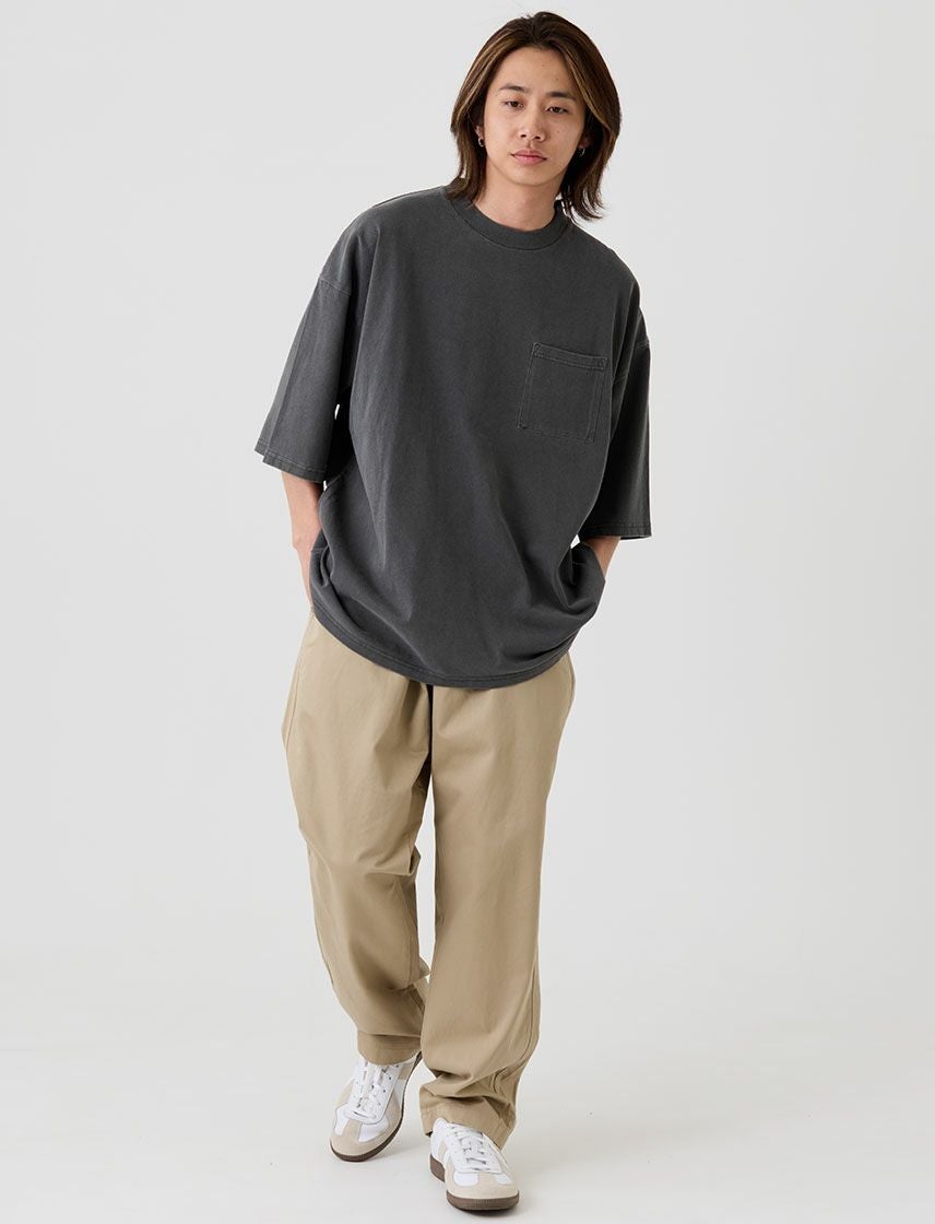 Goodwear】USAコットン SUPER BIG 製品染め ポケット Tシャツ