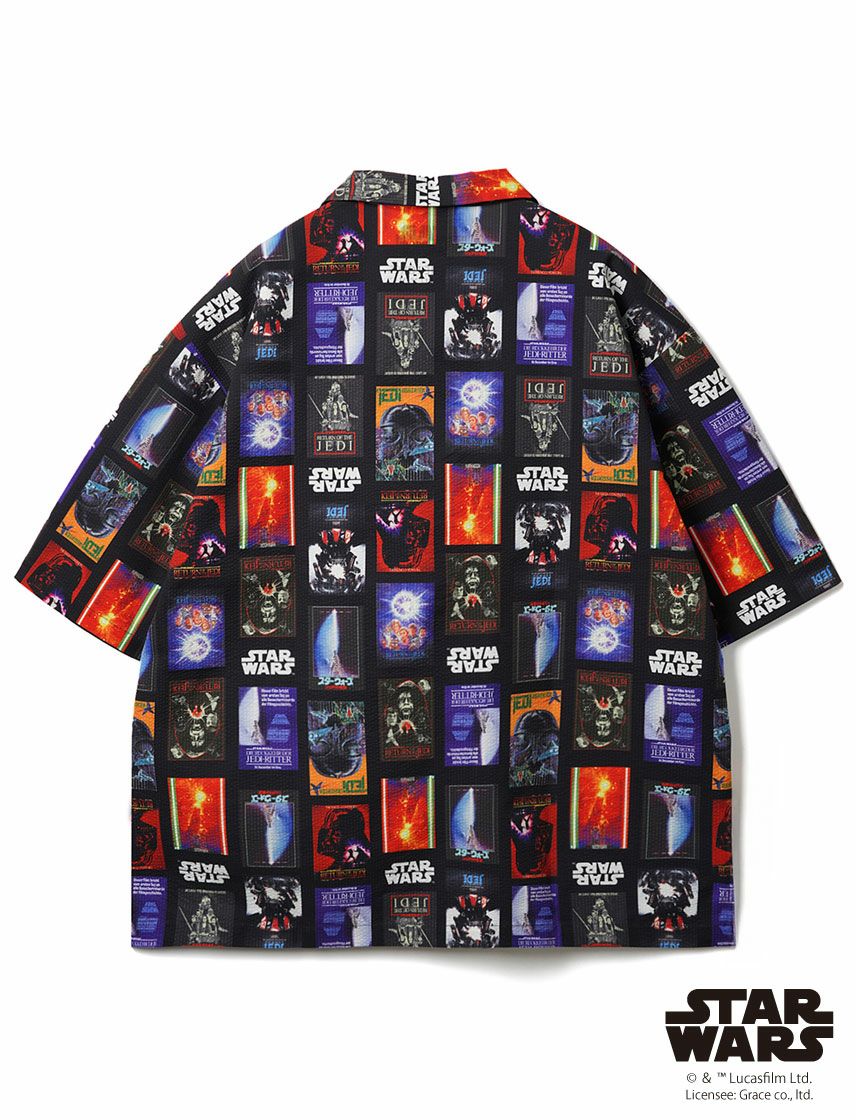 Goodwear】STAR WARS 総柄オープンカラーシャツ | ユナイテッドジャパン