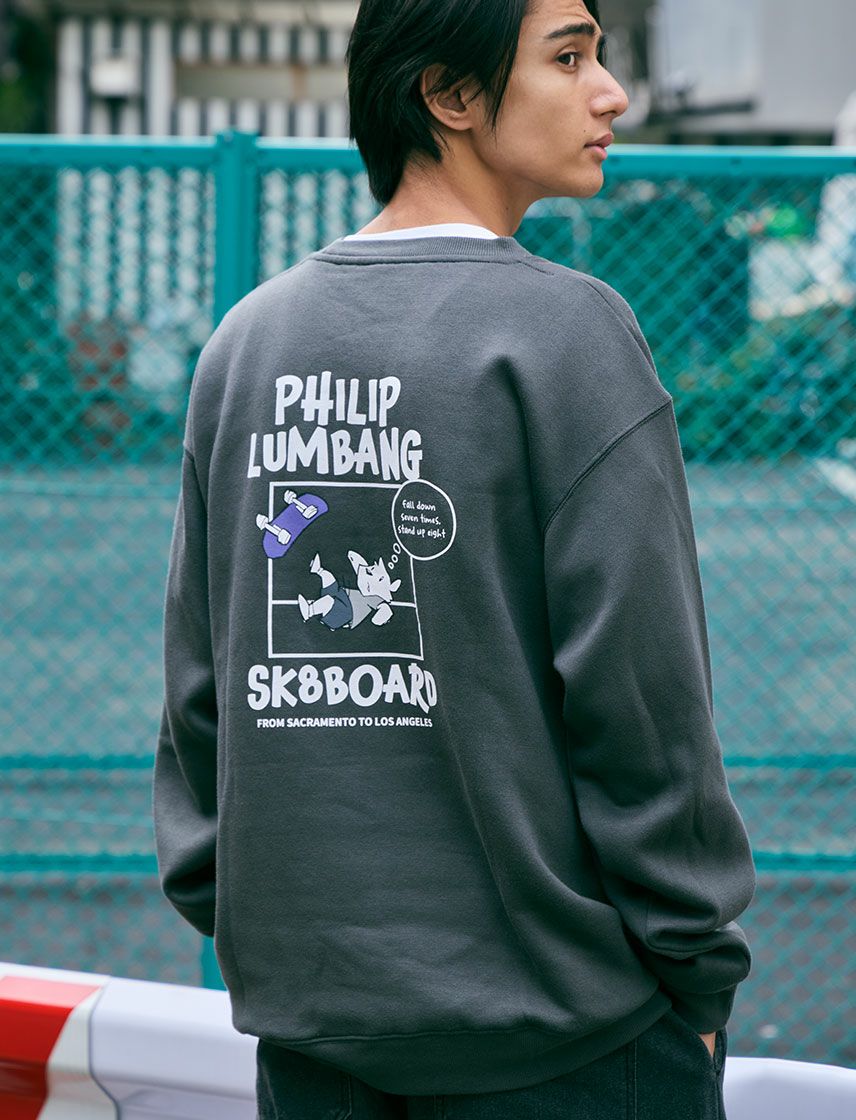 Philip Lumbang】Lunch Bag 裏起毛 BIG トレーナー | ユナイテッドジャパン