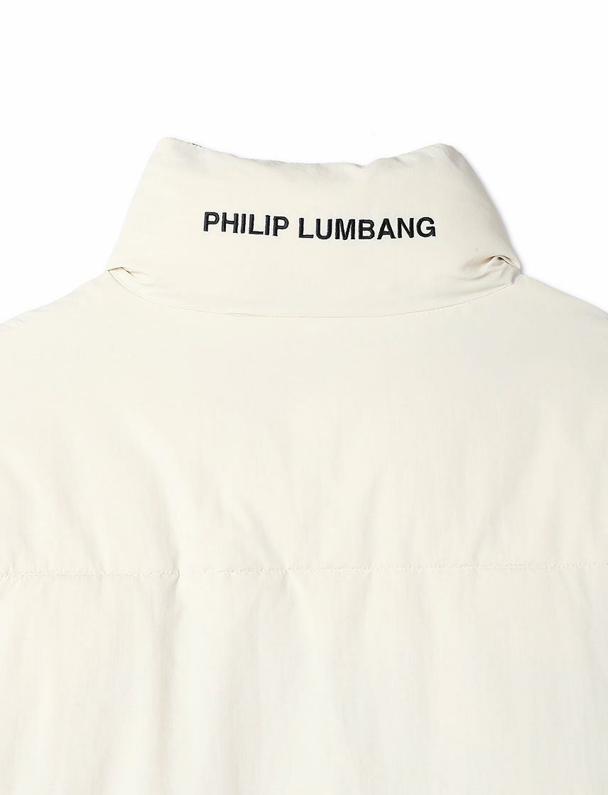 Philip Lumbang】リバーシブル 中綿 スタンドカラー ジャケット