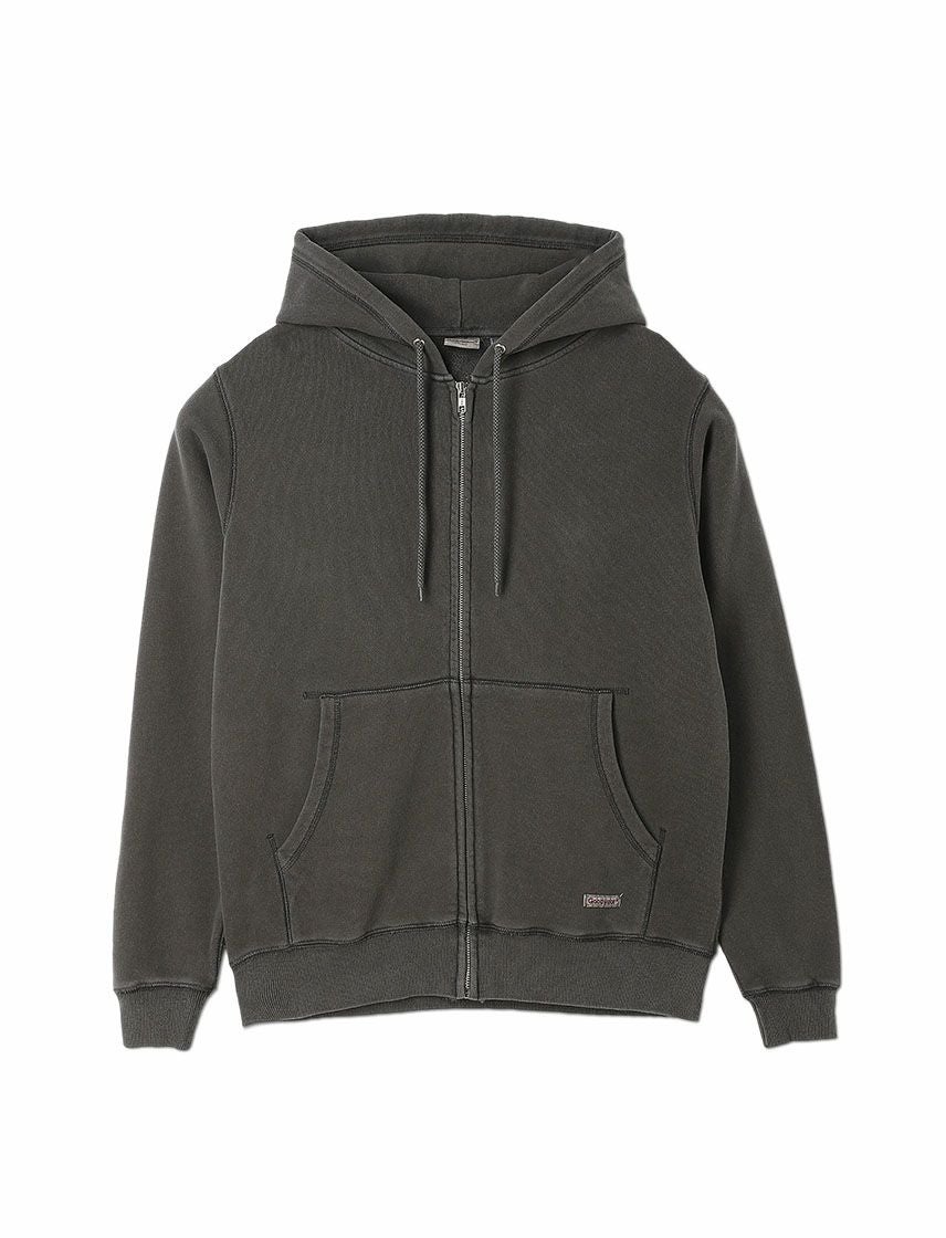 Goodwear】USAコットン 製品染め ジップアップ パーカー