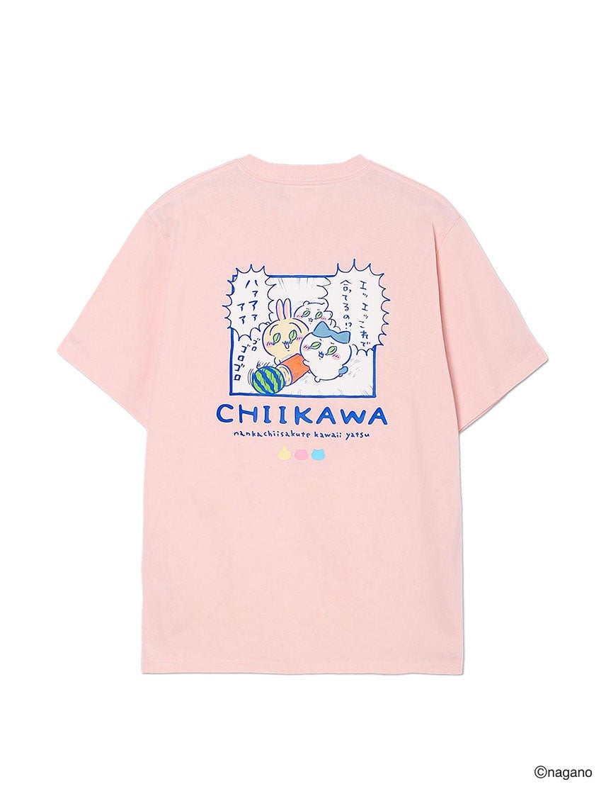 ちいかわ】発泡プリント スイカ割り Tシャツ | ユナイテッドジャパン