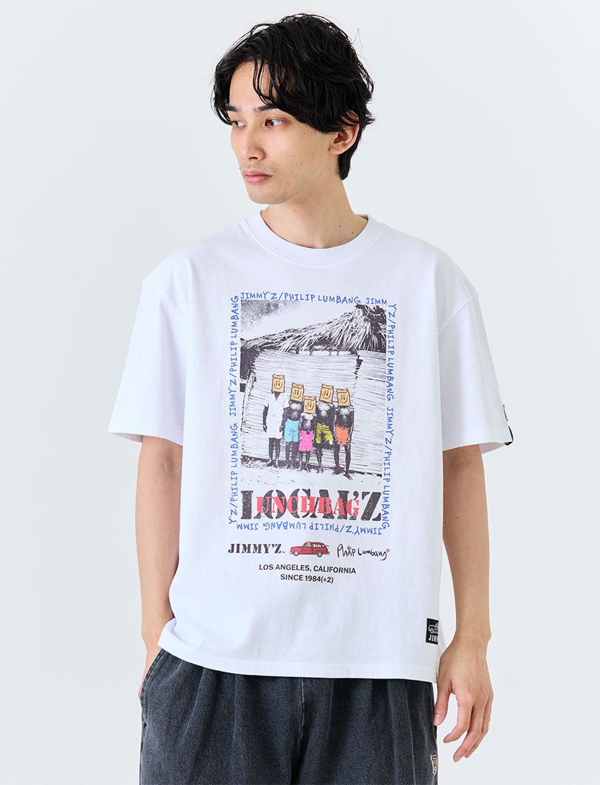 sims Tシャツ jimmy'z life's a beach zorlac Philip Lumbang】 JIMMY'Z ヴィンテージ フォトグラフィック T