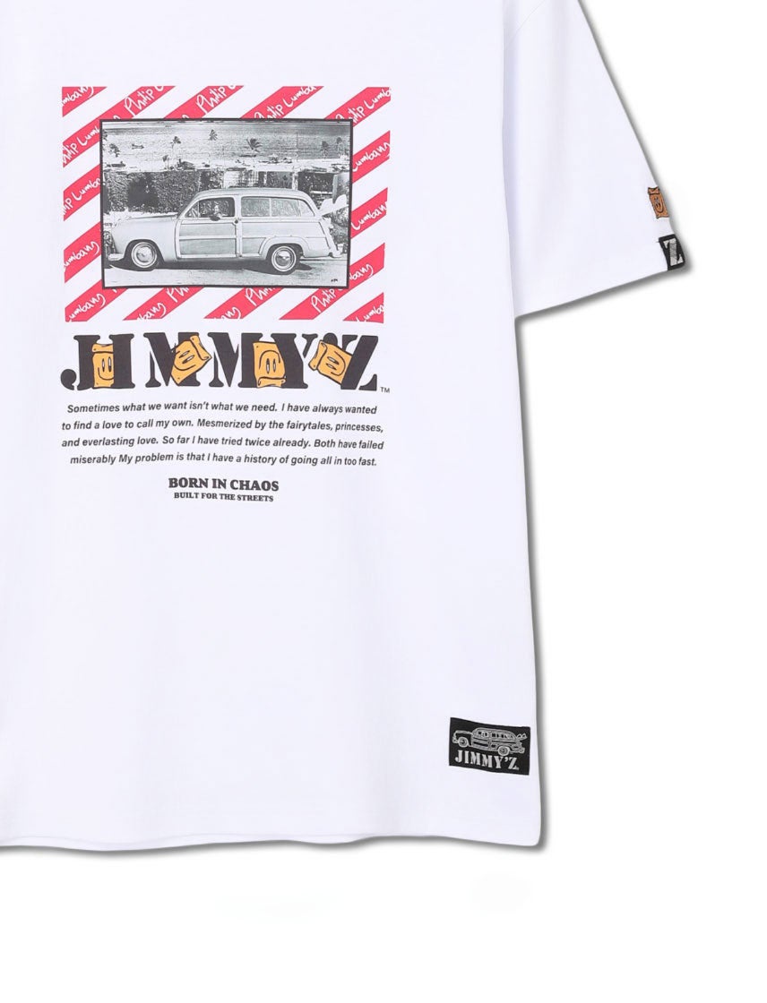 Philip Lumbang】 JIMMY'Z Woody Wagon フォトグラフィックT