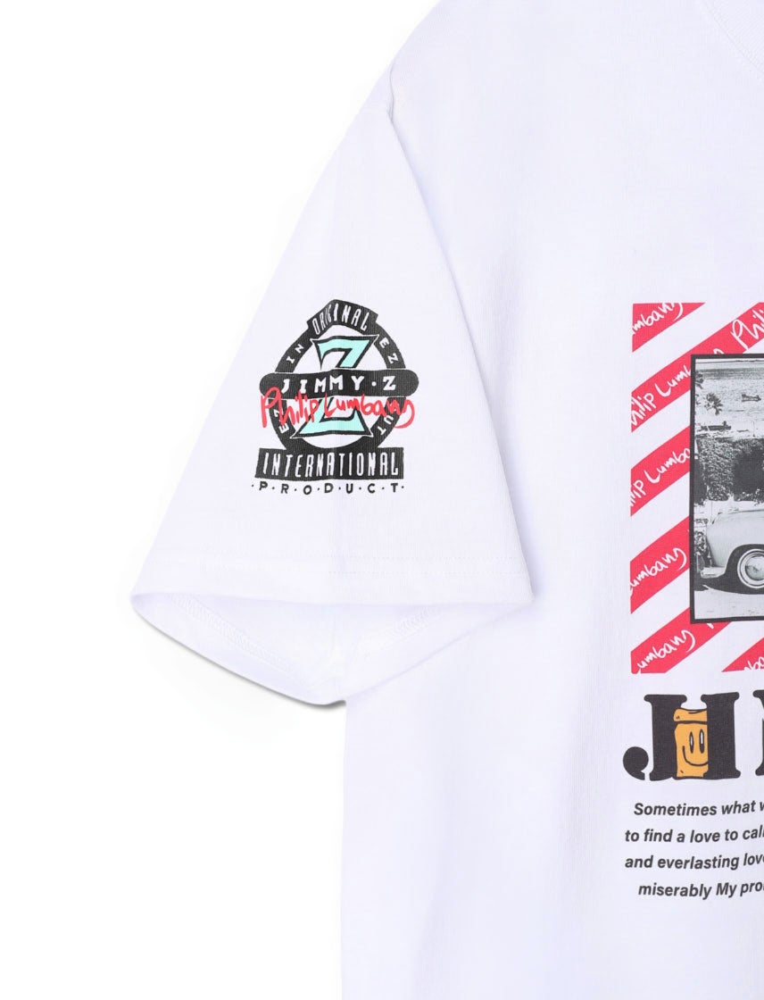 Philip Lumbang】 JIMMY'Z Woody Wagon フォトグラフィックT