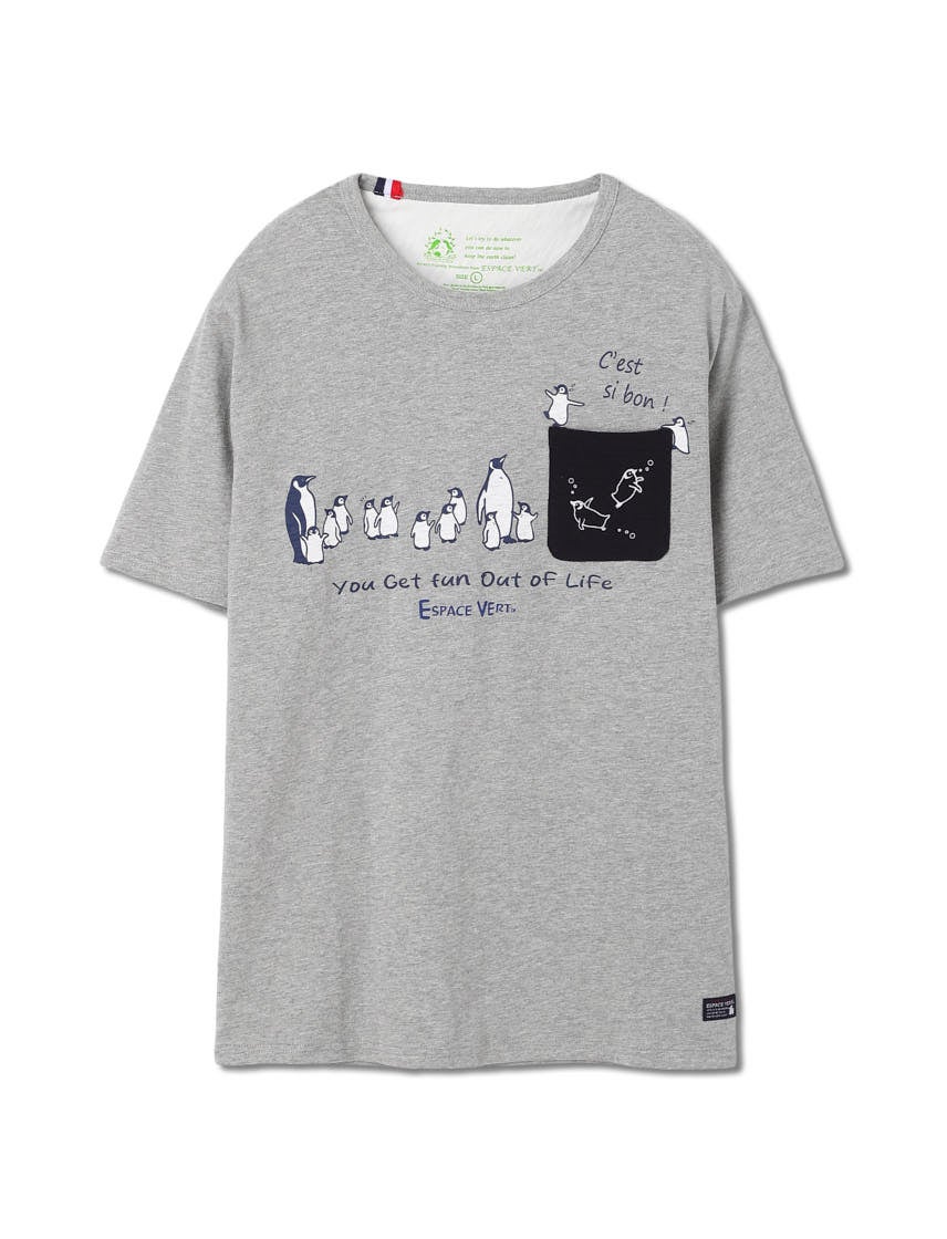 ESPACE VERT】セシボン ポケット Tシャツ | ユナイテッドジャパン