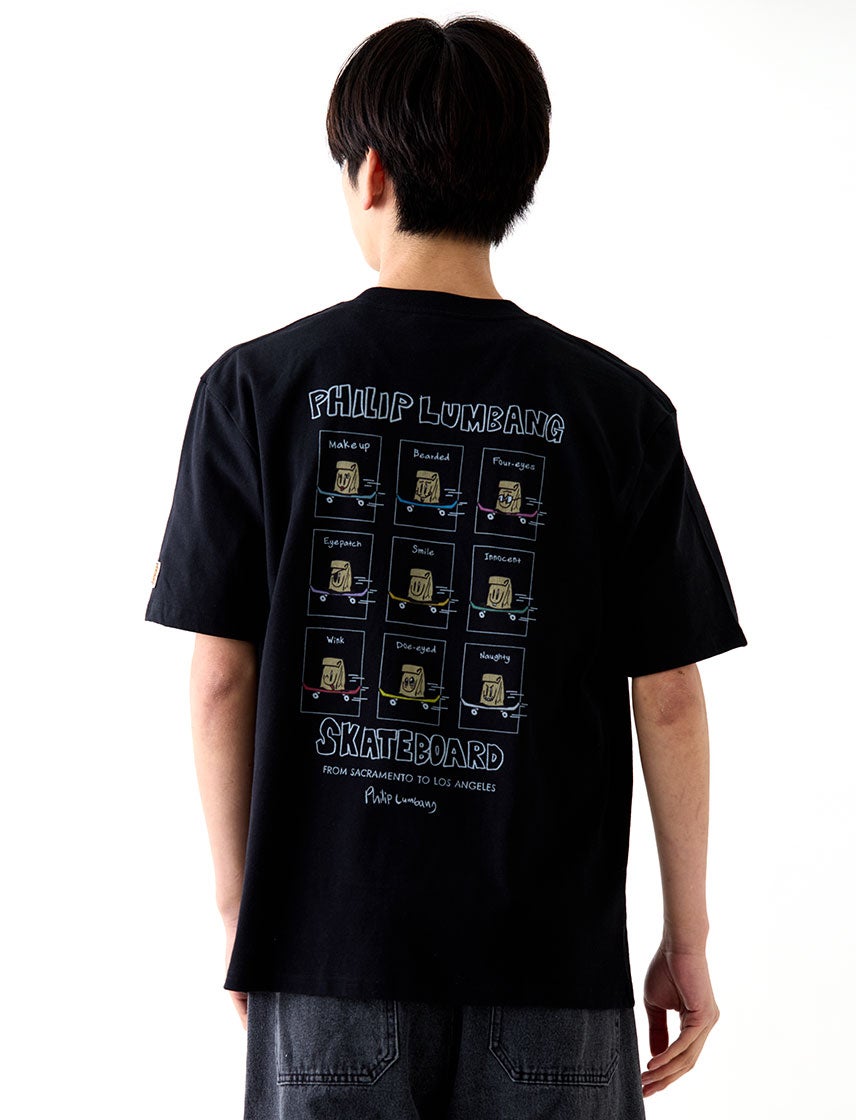 Philip Lumbang】9 Skaters Lunch Bag Tシャツ | ユナイテッドジャパン