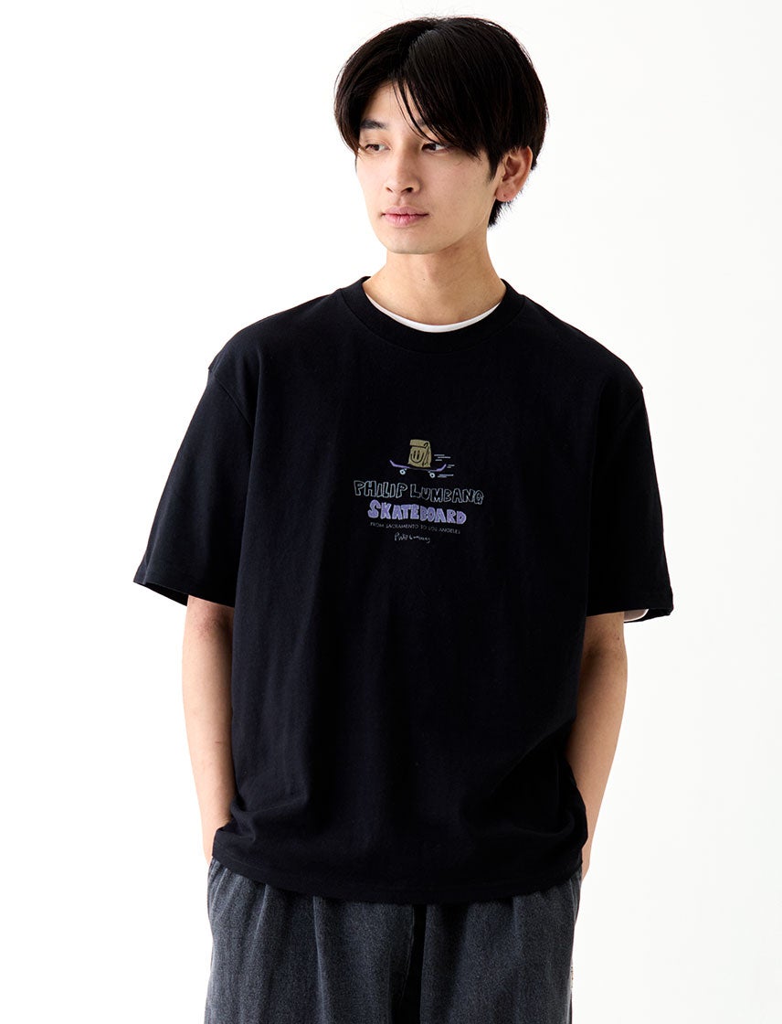Philip Lumbang】9 Skaters Lunch Bag Tシャツ | ユナイテッドジャパン