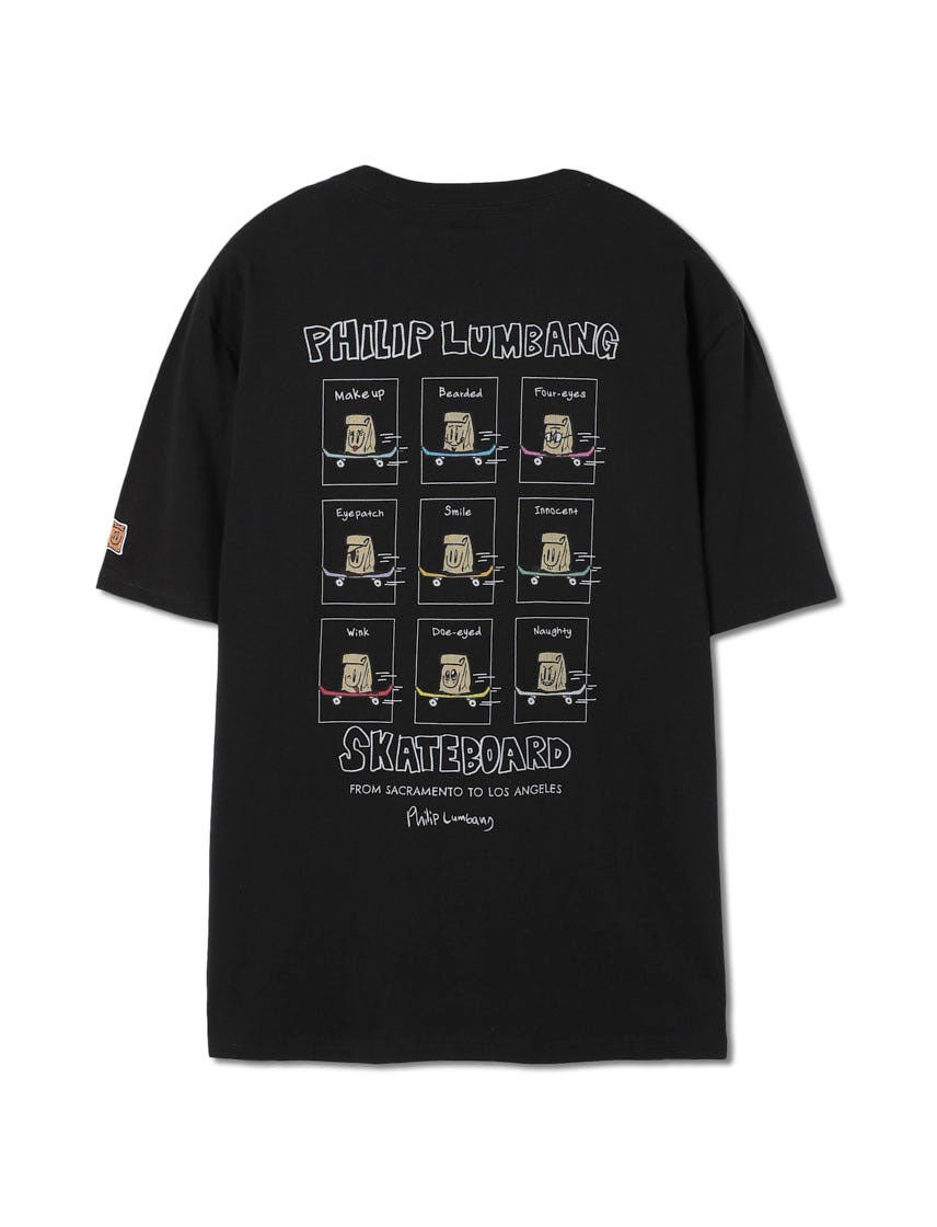 Philip Lumbang】9 Skaters Lunch Bag Tシャツ | ユナイテッドジャパン