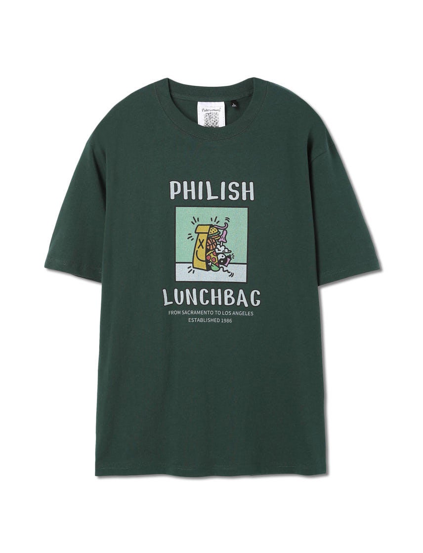 Philip Lumbang】Anatomy Lunch Bag Tシャツ | ユナイテッドジャパン