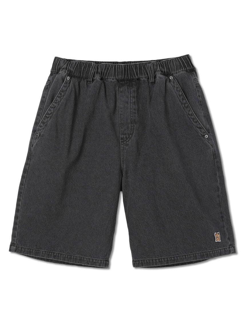 【yumi様】loin.新品cottonsweatpant ショートパンツ(黒) Philip Lumbang】ワイド デニム スケートショーツ | ユナイテッドジャパン