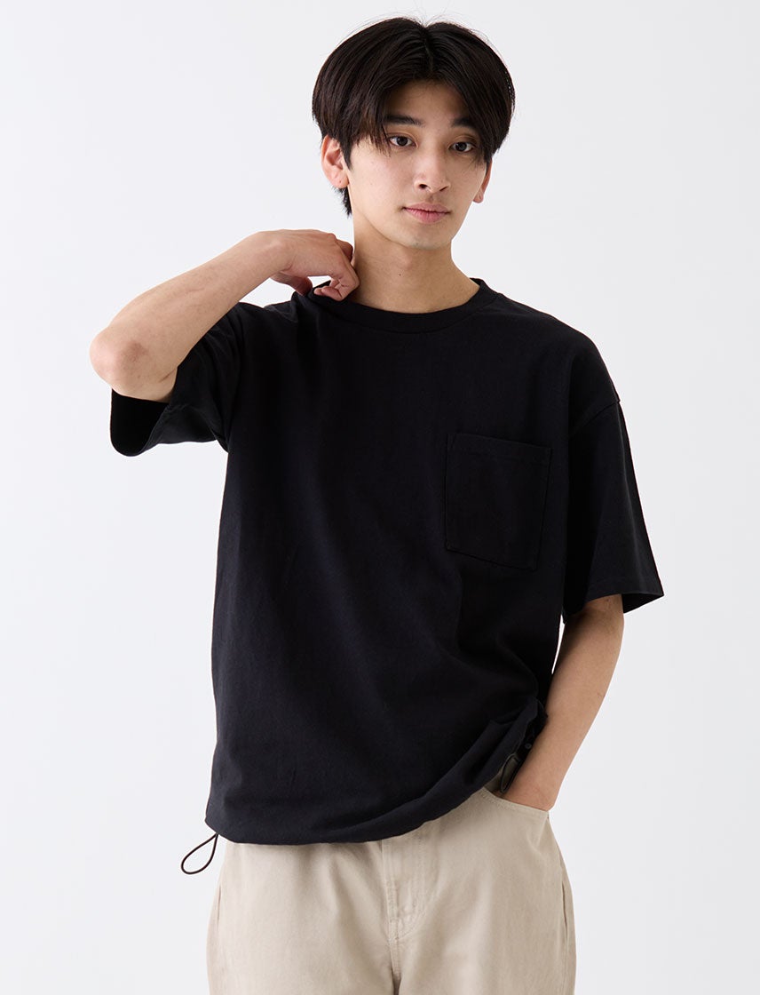 �yGoodwear�zUSA�R�b�g�� ���h���[�R�[�h BIG �|�P�b�gT�V���c