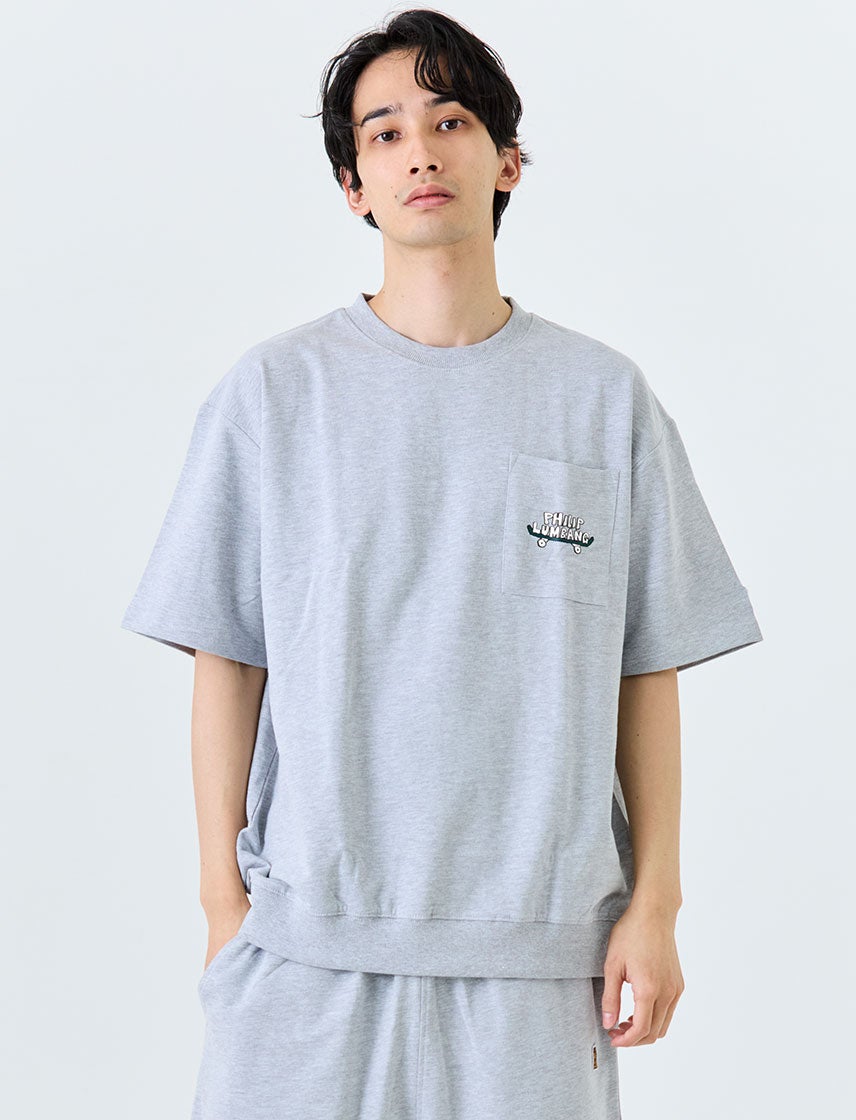 Philip Lumbang】ミニ裏毛 ポケット スウェットTシャツ | ユナイテッド