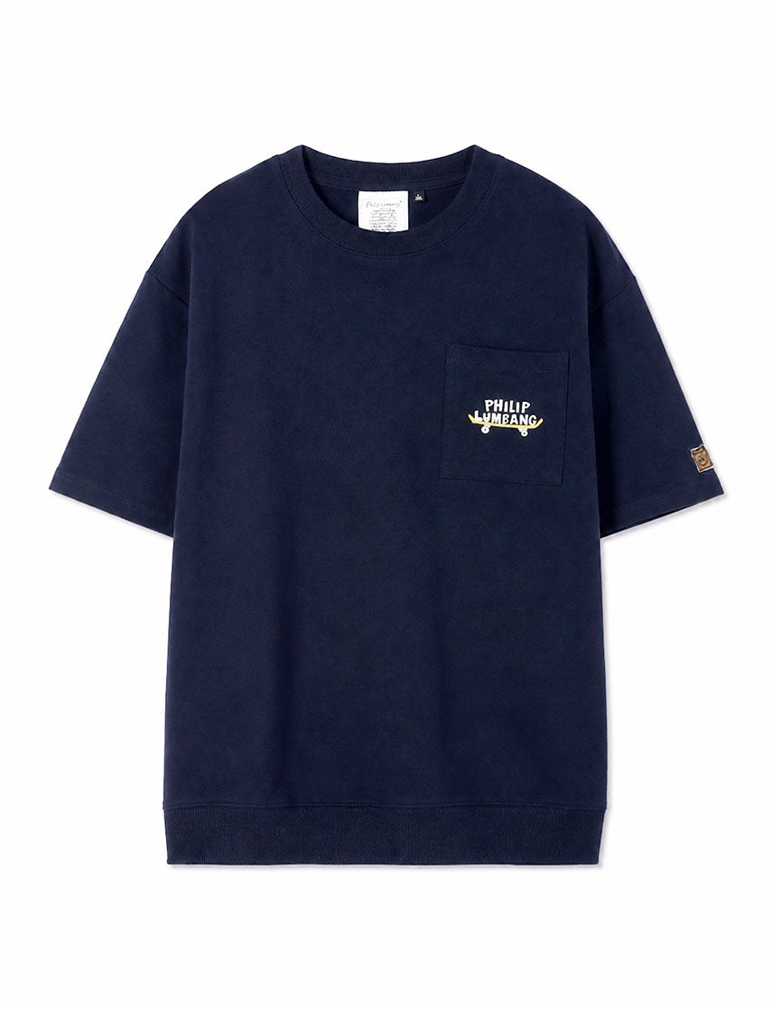 Philip Lumbang】ミニ裏毛 ポケット スウェットTシャツ | ユナイテッド