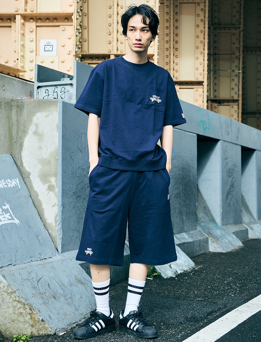Philip Lumbang】ミニ裏毛 ポケット スウェットTシャツ | ユナイテッド